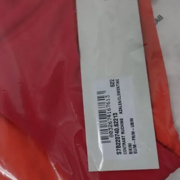 NEW Stella McCartney‎ Reversible bikini set, Red